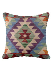 Afghan Kilim Cushion Cover - 45 x 45 cm