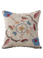 Suzani Hand Embroidered Cushion Cover - 45 x 45 cm