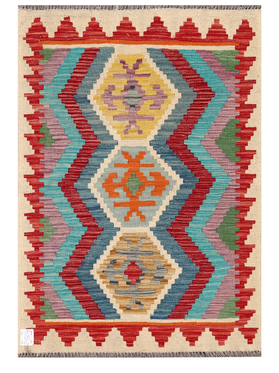 Maimana Afghanistan Kilim Rug 