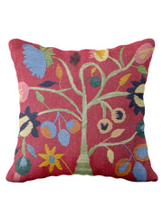 Suzani Hand Embroidered Cushion Cover - 45 x 45 cm