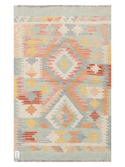 Maimana Afghanistan Kilim Accent Rug - 146 x 91 cm