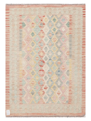 Maimana Afghanistan Kilim Accent Rug - 148 x 104 cm