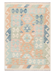 Maimana Afghanistan Kilim Accent Rug - 149 x 100 cm