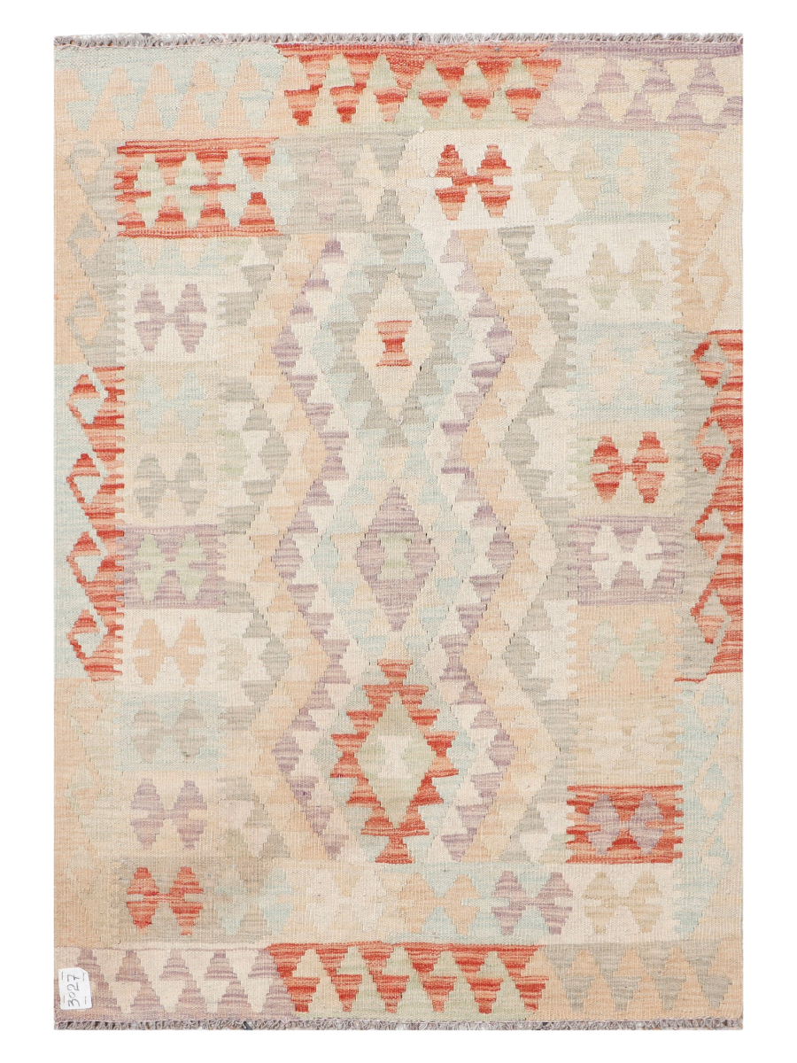 Maimana Afghanistan Kilim Accent Rug - 149 x 103 cm