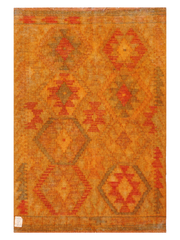 Maimana Afghanistan Kilim Accent Rug - 146 x 99 cm