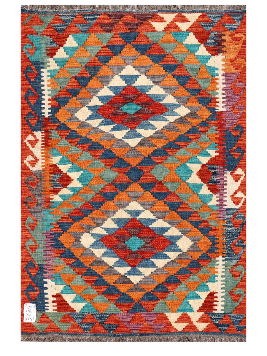 Maimana Afghanistan Kilim Rug 