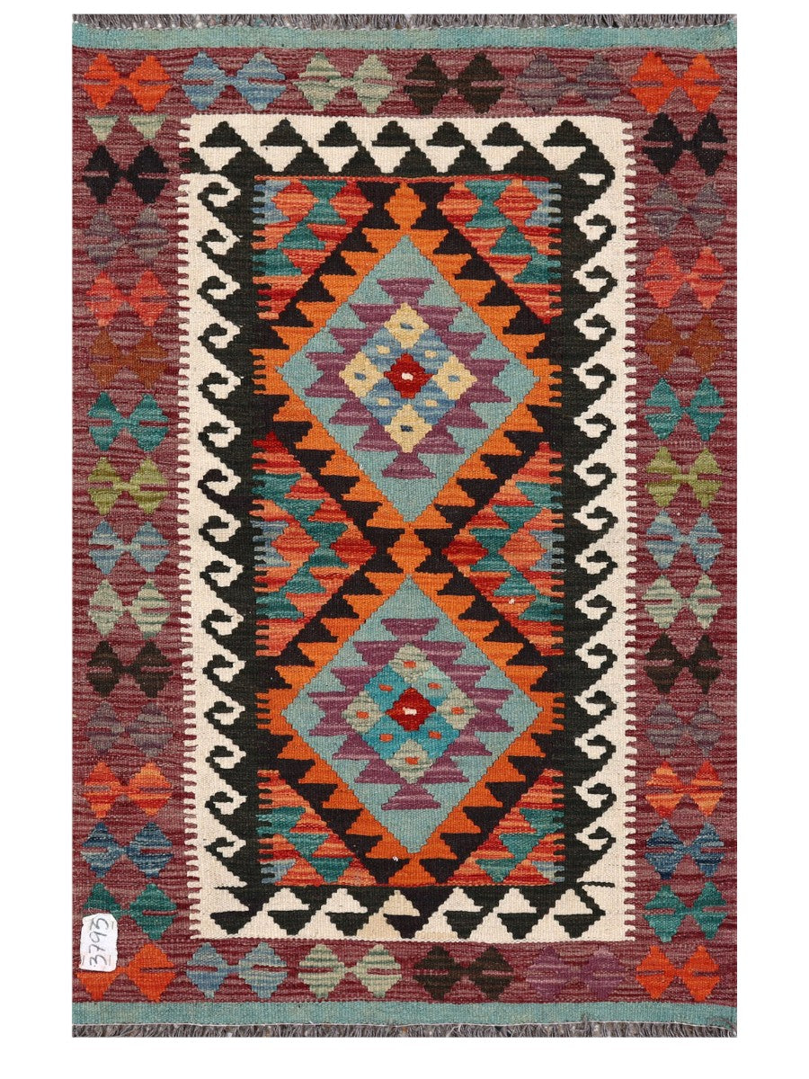 Maimana Afghanistan Kilim Rug 