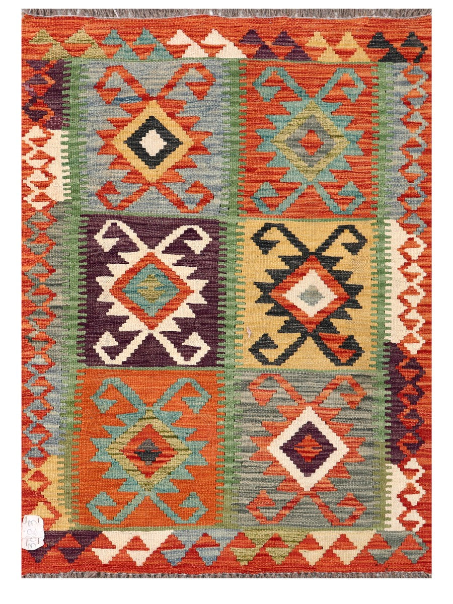 Maimana Afghanistan Kilim Rug 