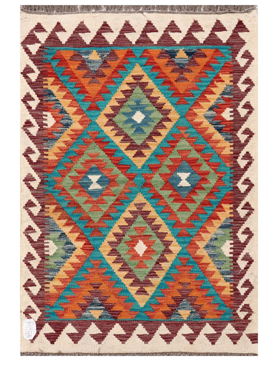 Maimana Afghanistan Kilim Rug 