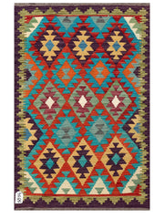 Maimana Afghanistan Kilim Rug 