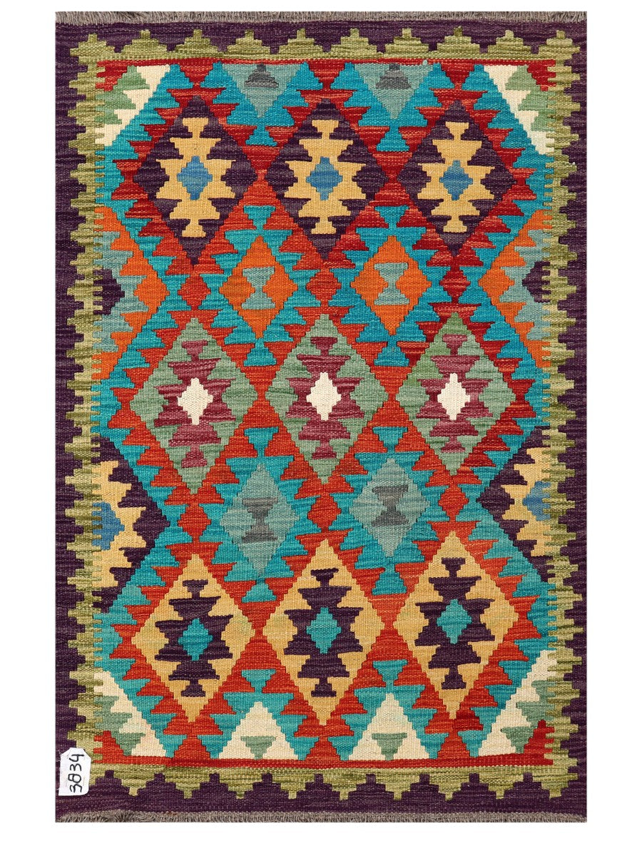 Maimana Afghanistan Kilim Rug 