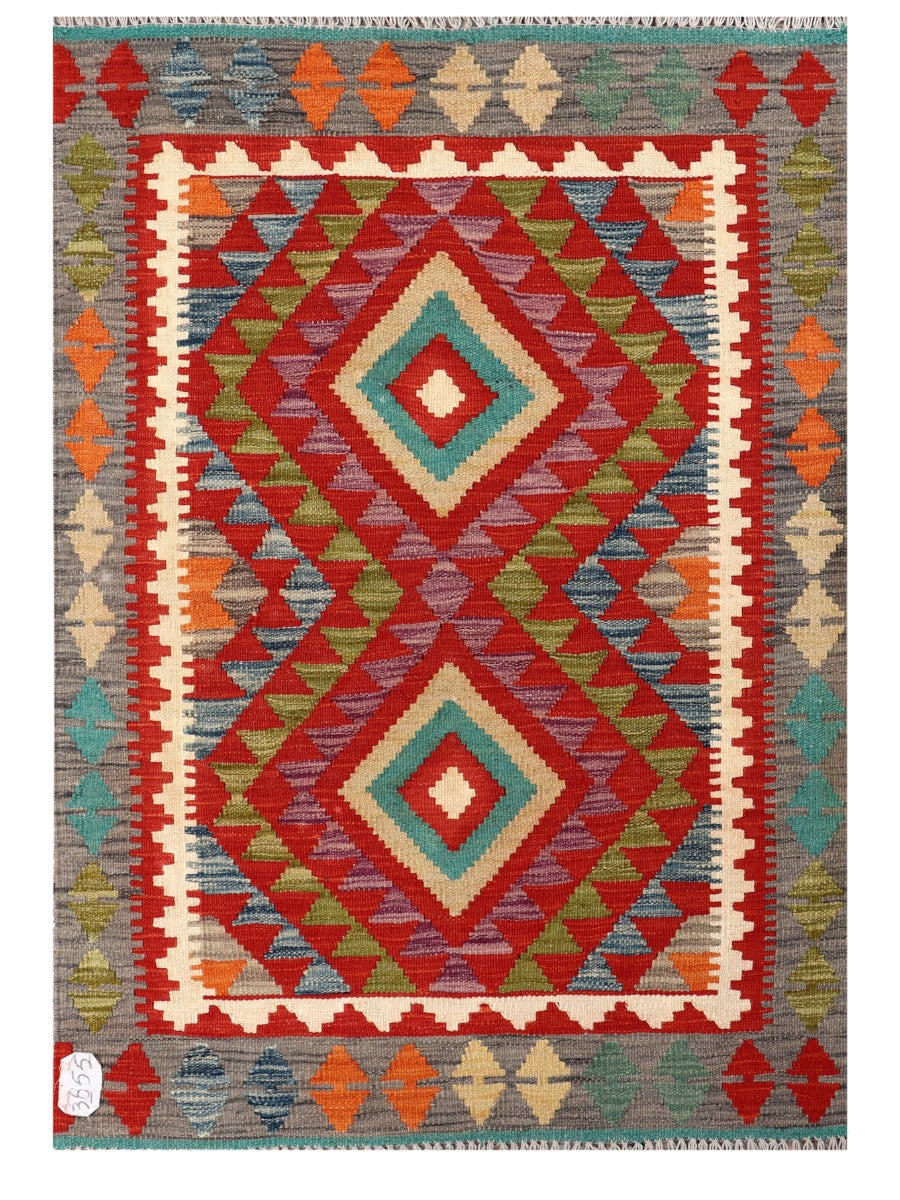 Maimana Afghanistan Kilim Rug 
