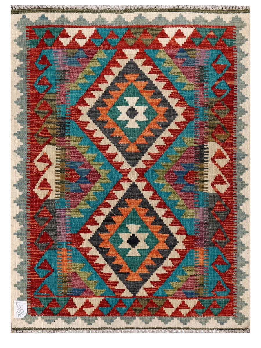 Maimana Afghanistan Kilim Rug 
