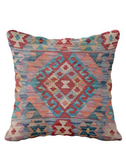 Afghan Kilim Cushion Cover - 45 x 45 cm