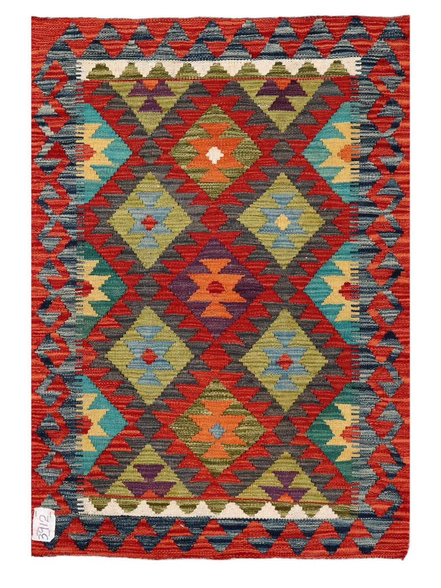 Maimana Afghanistan Kilim Rug 