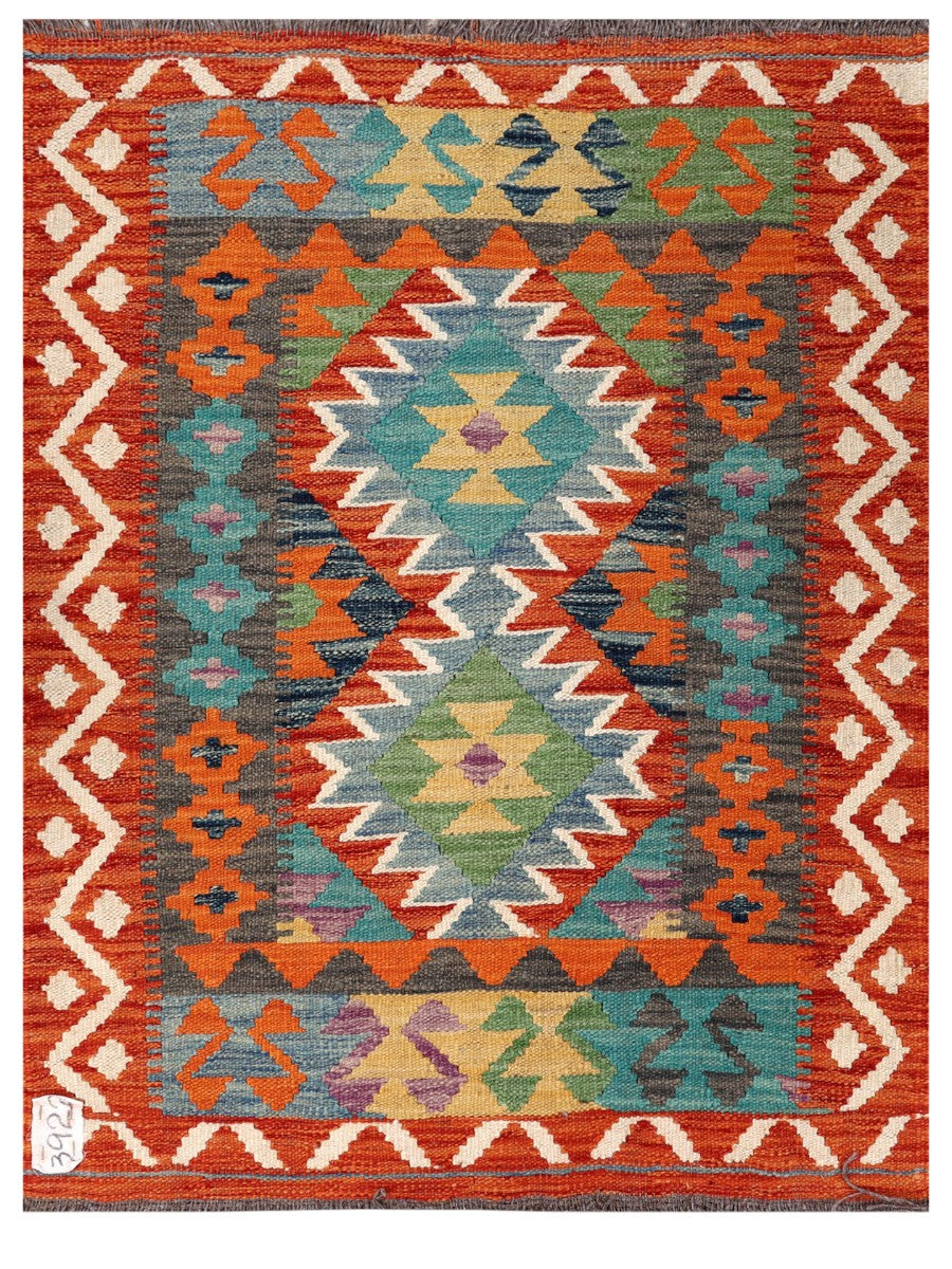 Maimana Afghanistan Kilim Rug 