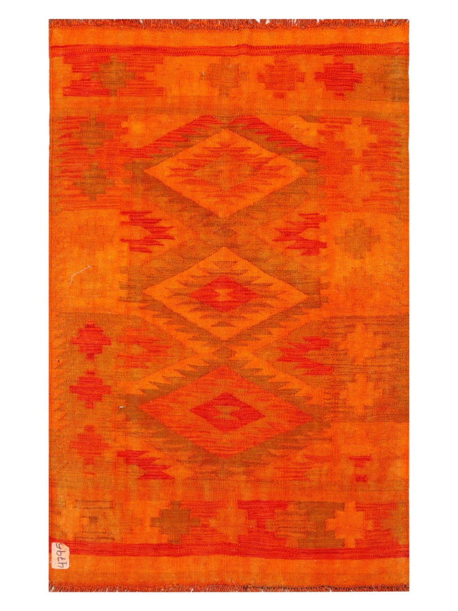 Maimana Afghanistan Kilim Accent Rug - 143 x 90 cm