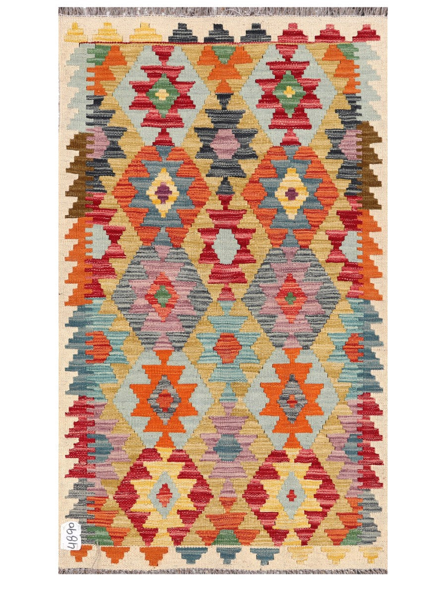 Maimana Afghanistan Kilim Rug 