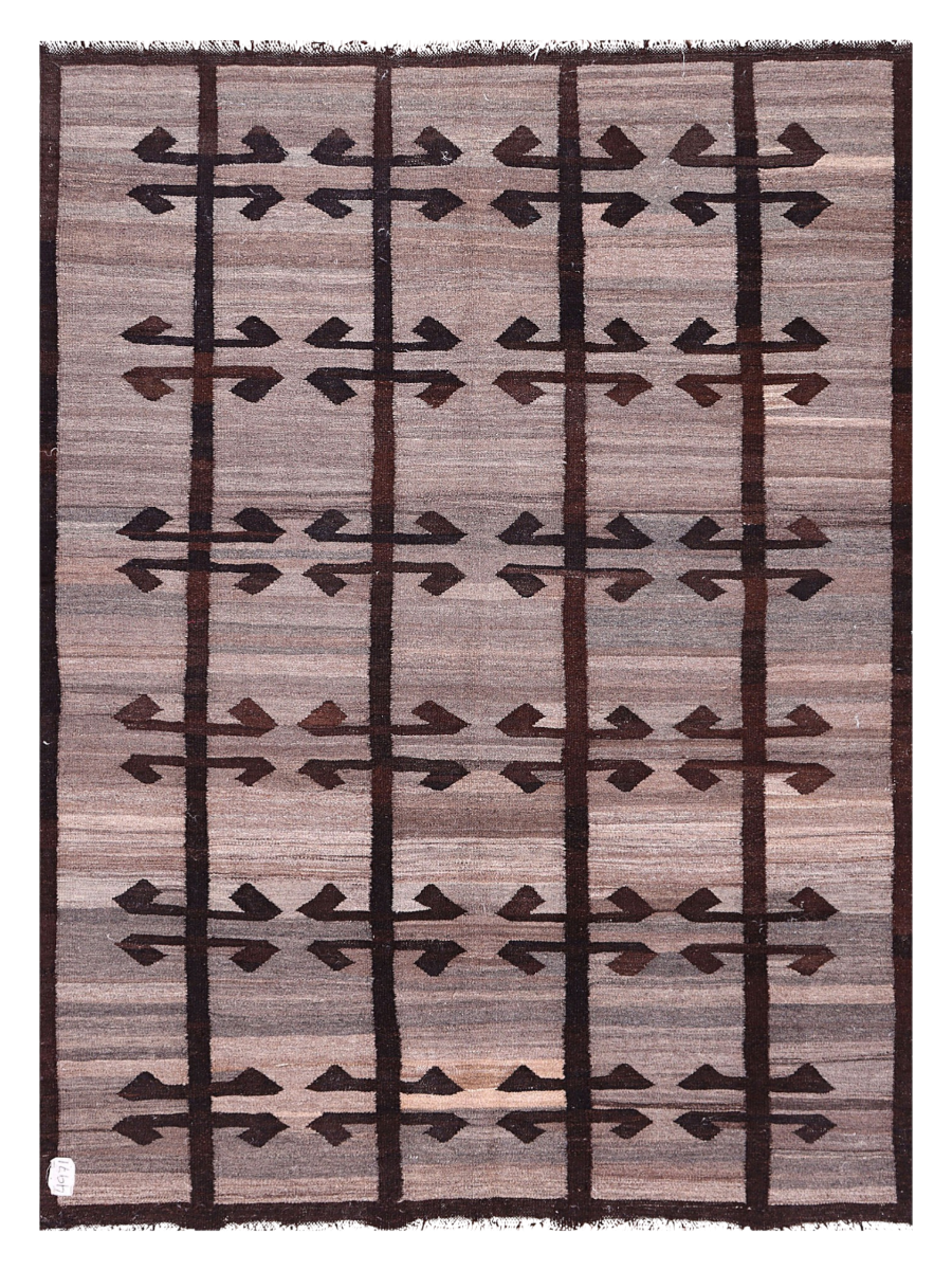 Maimana Afghanistan Kilim Accent Rug - 201 x 151 cm