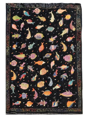 Suzani Hand Embroidered Kilim - Size: 300 x 200 cm