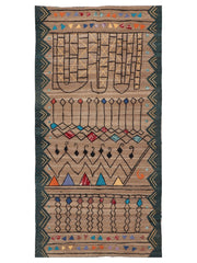 Suzani Hand Embroidered Kilim - Size: 168 x 85 cm