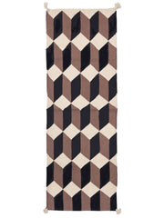 Scandinavian Kilim Runner - Size: 170 x 57 cm