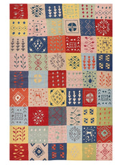 Suzani Hand Embroidered Kilim - Size: 265 x 175 cm