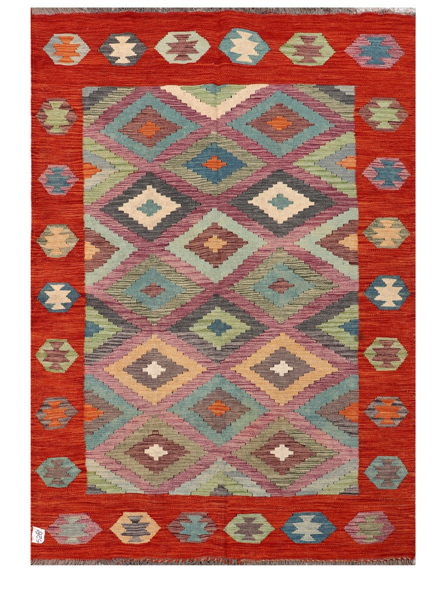 Maimana Afghanistan Kilim Rug