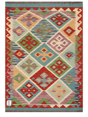 Maimana Afghanistan Kilim Rug 
