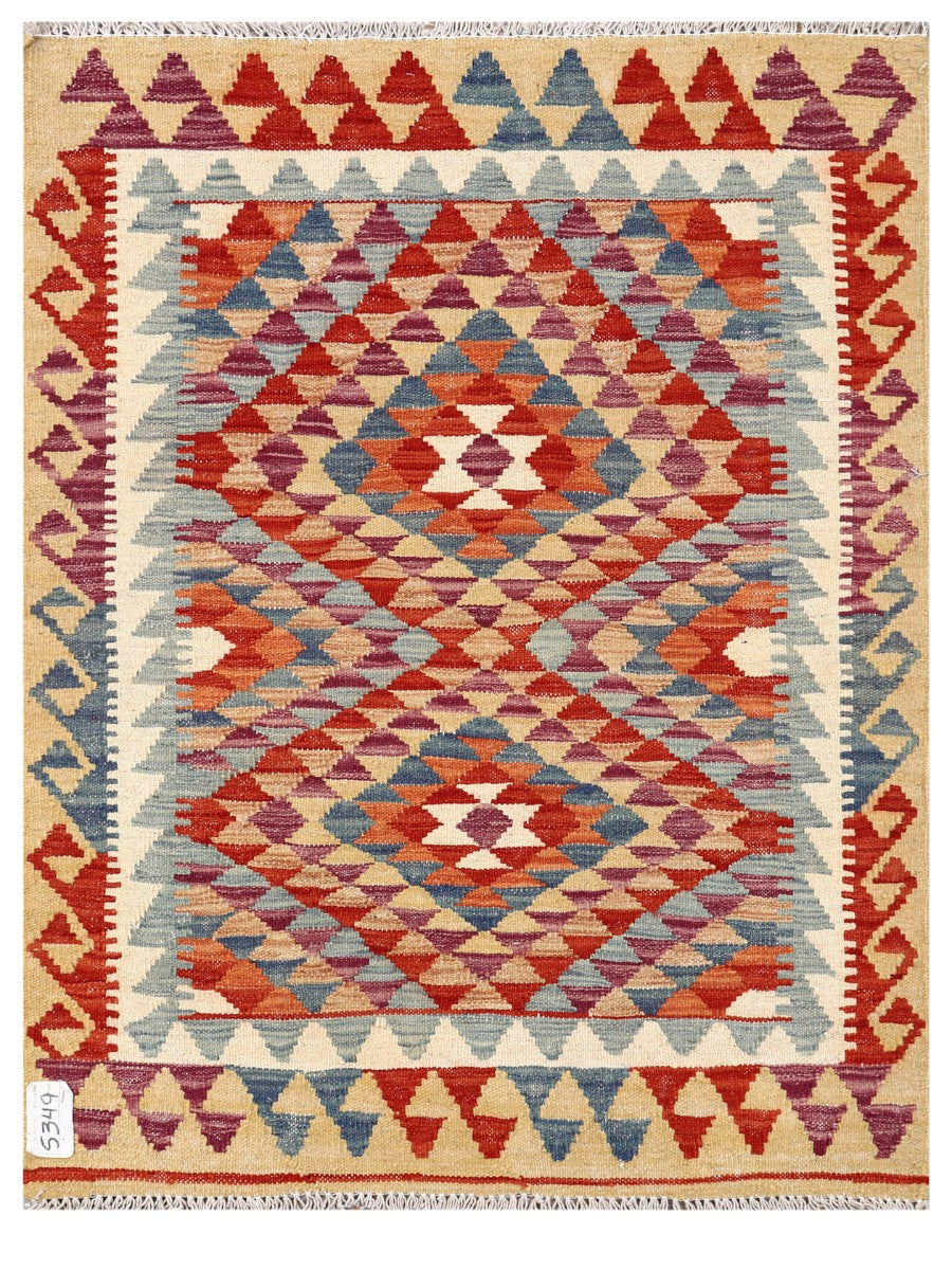 Maimana Afghanistan Kilim Rug 