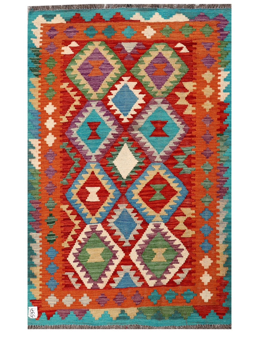 Maimana Afghanistan Kilim Rug