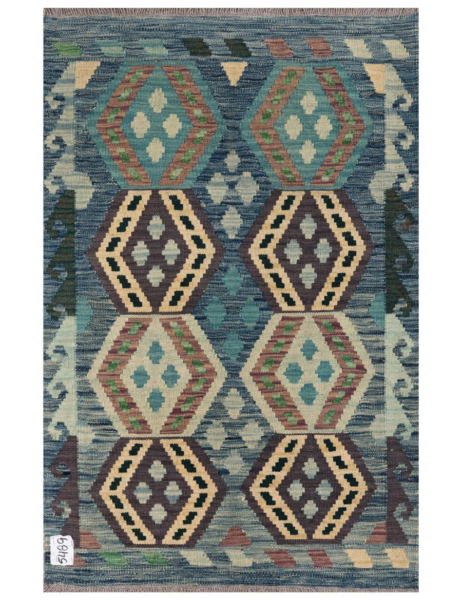 Maimana Afghanistan Kilim Rug 