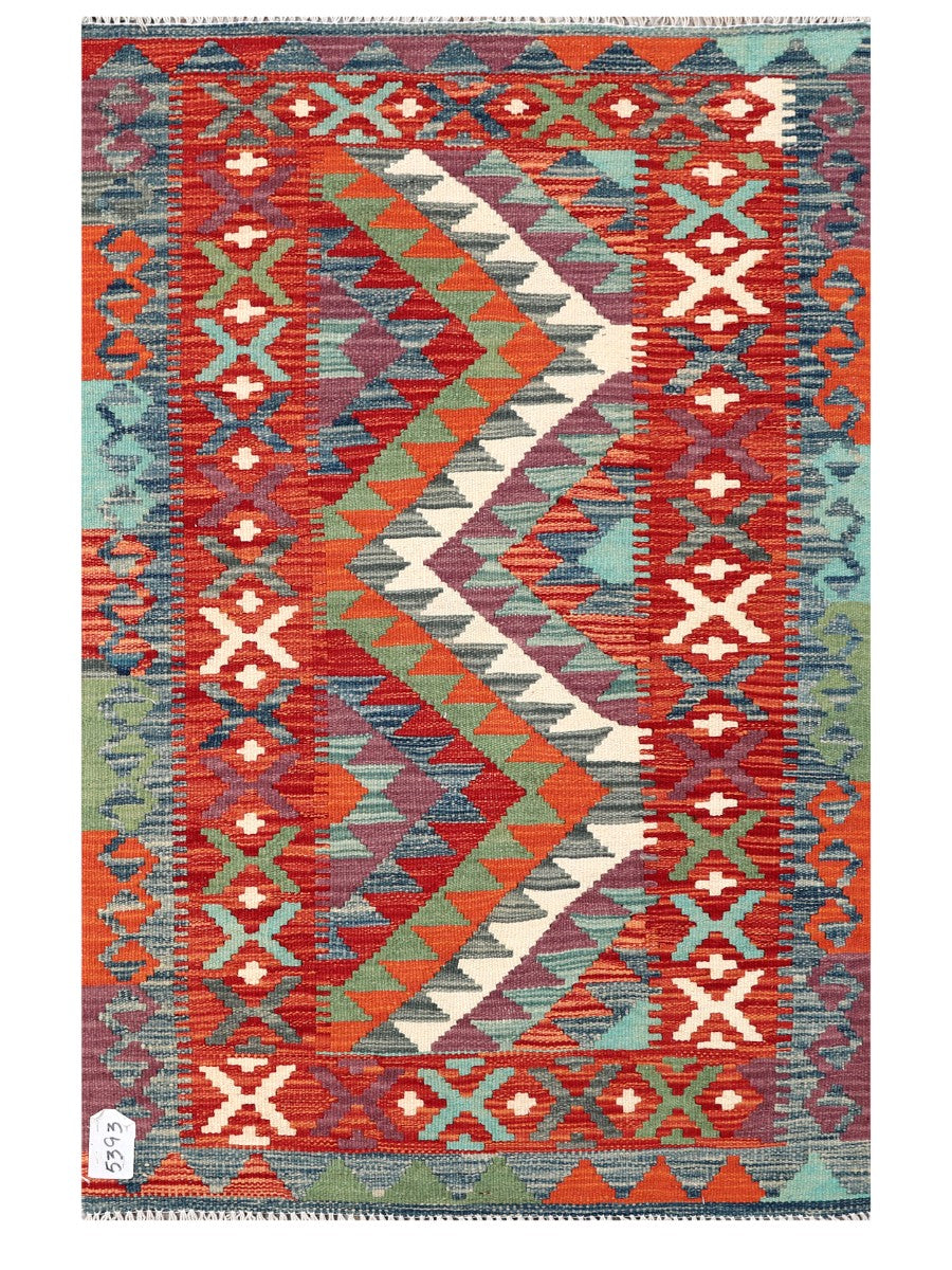 Maimana Afghanistan Kilim Rug 