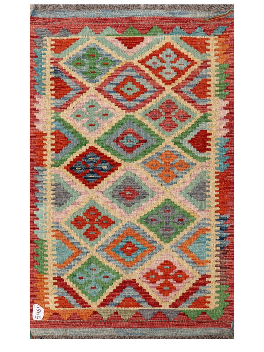 Maimana Afghanistan Kilim Rug 