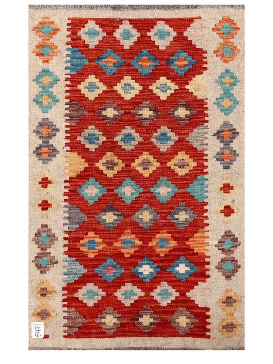 Maimana Afghanistan Kilim Rug 