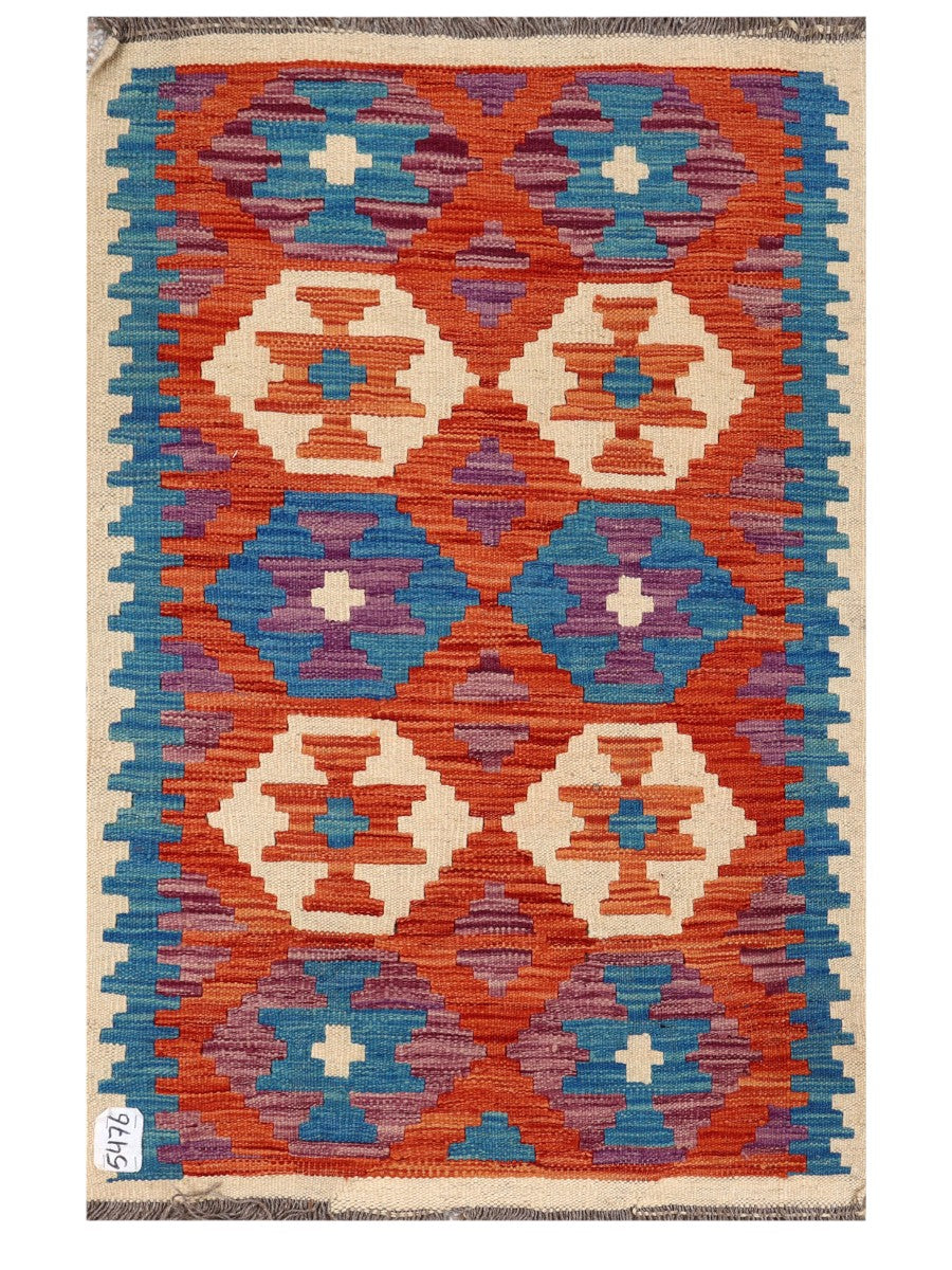 Maimana Afghanistan Kilim Rug 