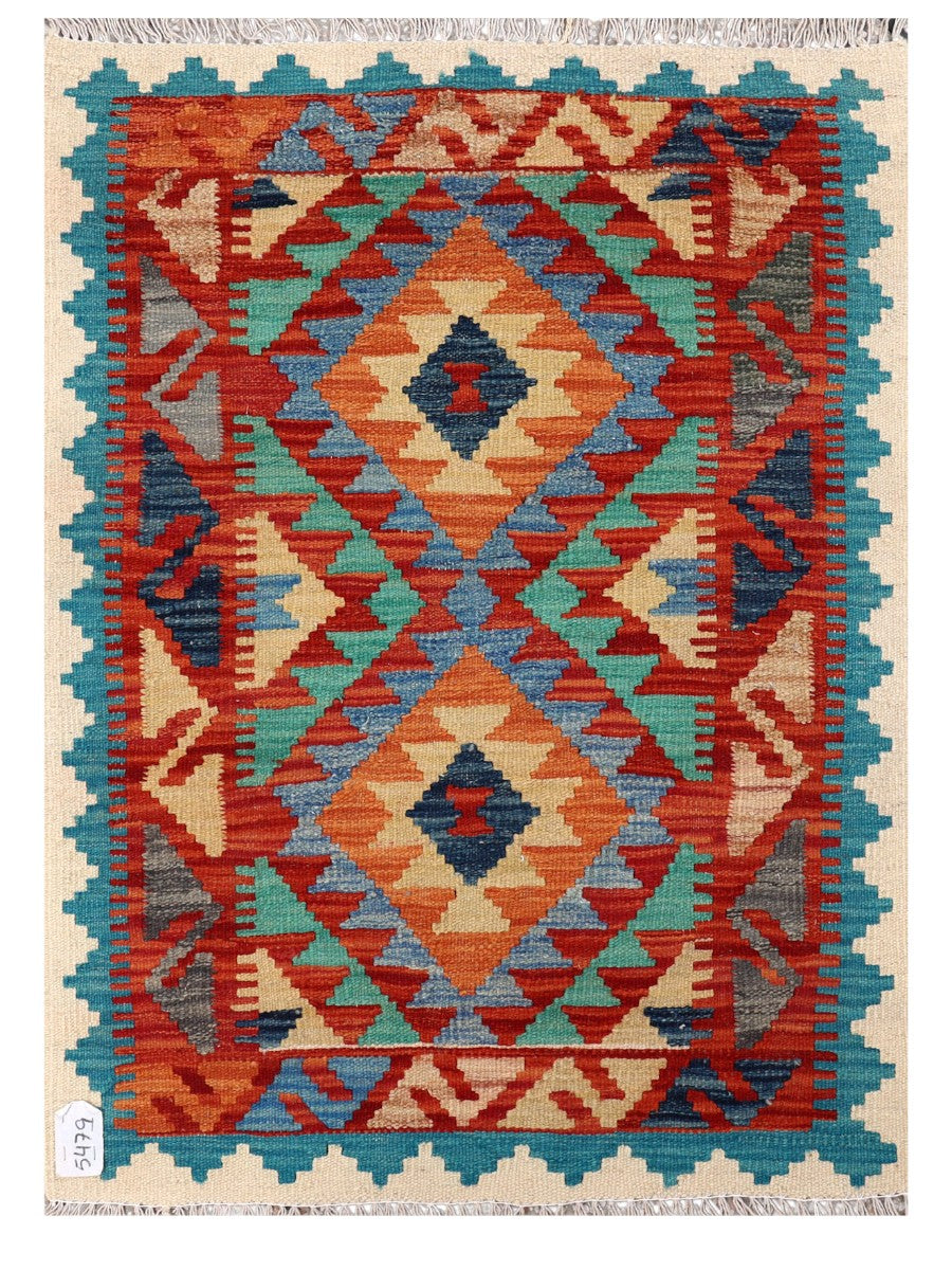 Maimana Afghanistan Kilim Rug 