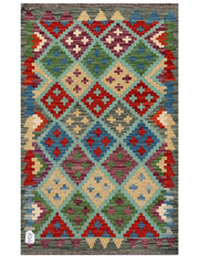 Maimana Afghanistan Kilim Rug 
