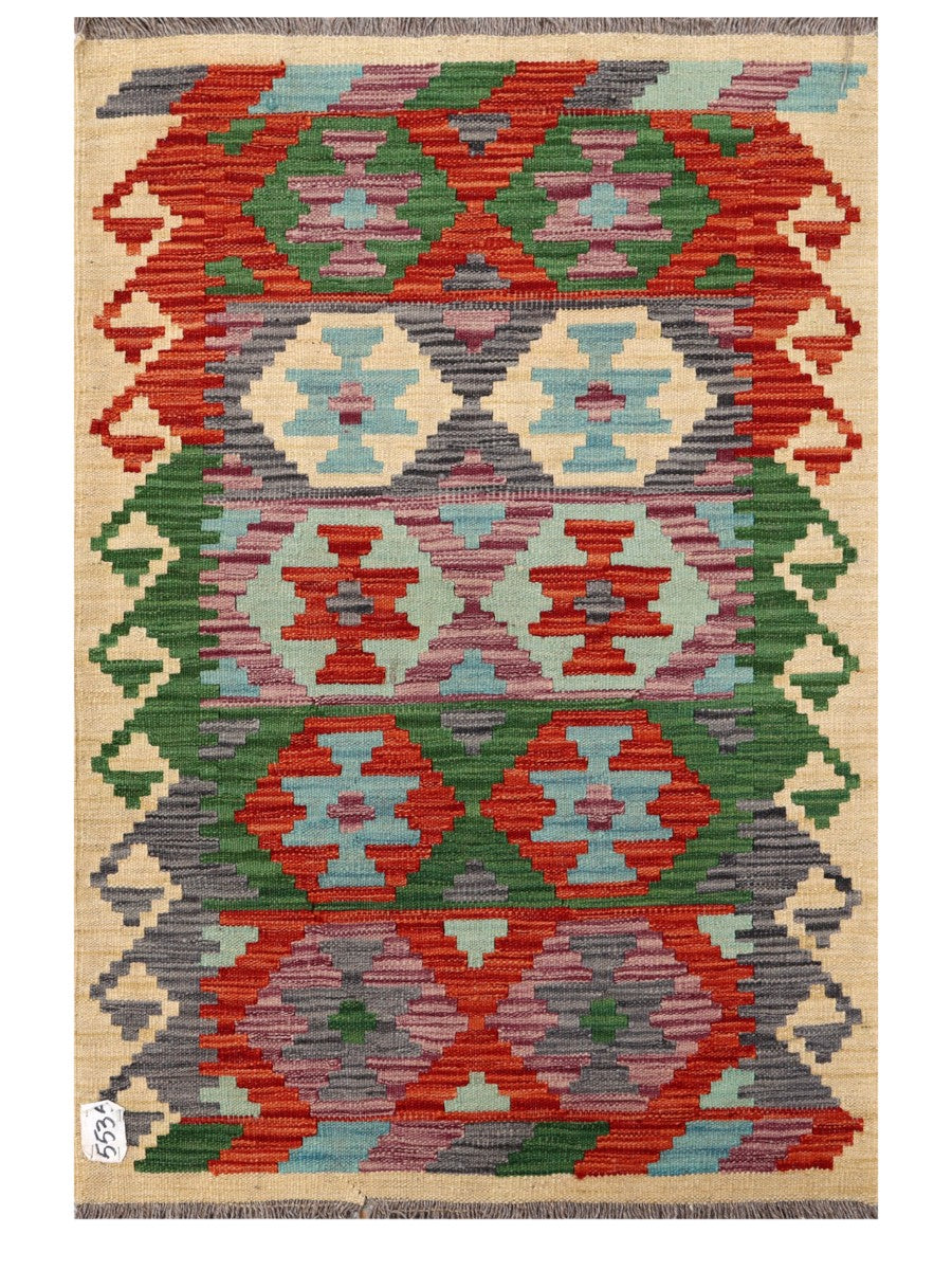 Maimana Afghanistan Kilim Rug 
