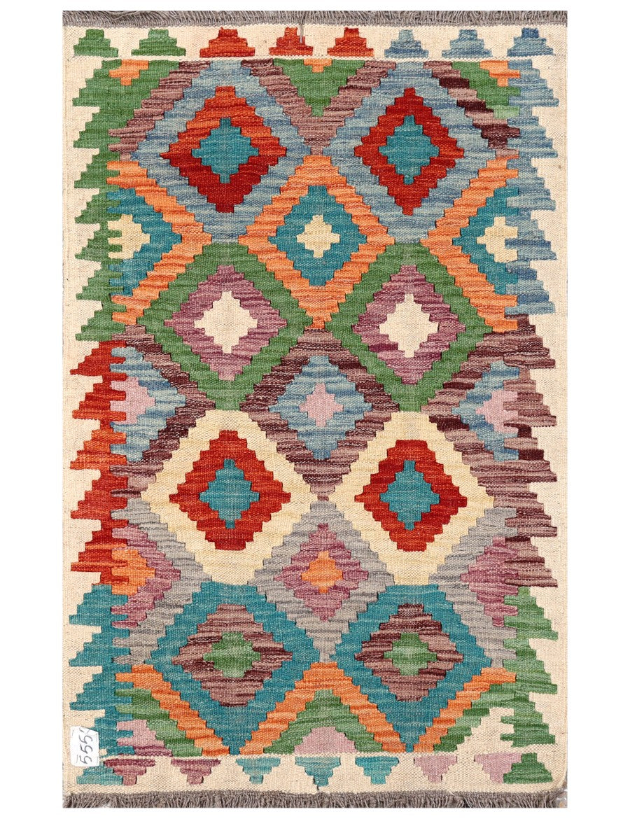 Maimana Afghanistan Kilim Rug 