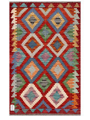 Maimana Afghanistan Kilim Rug 
