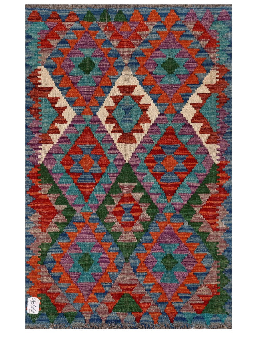 Maimana Afghanistan Kilim Rug 