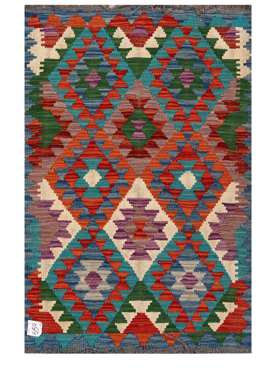 Maimana Afghanistan Kilim Rug 