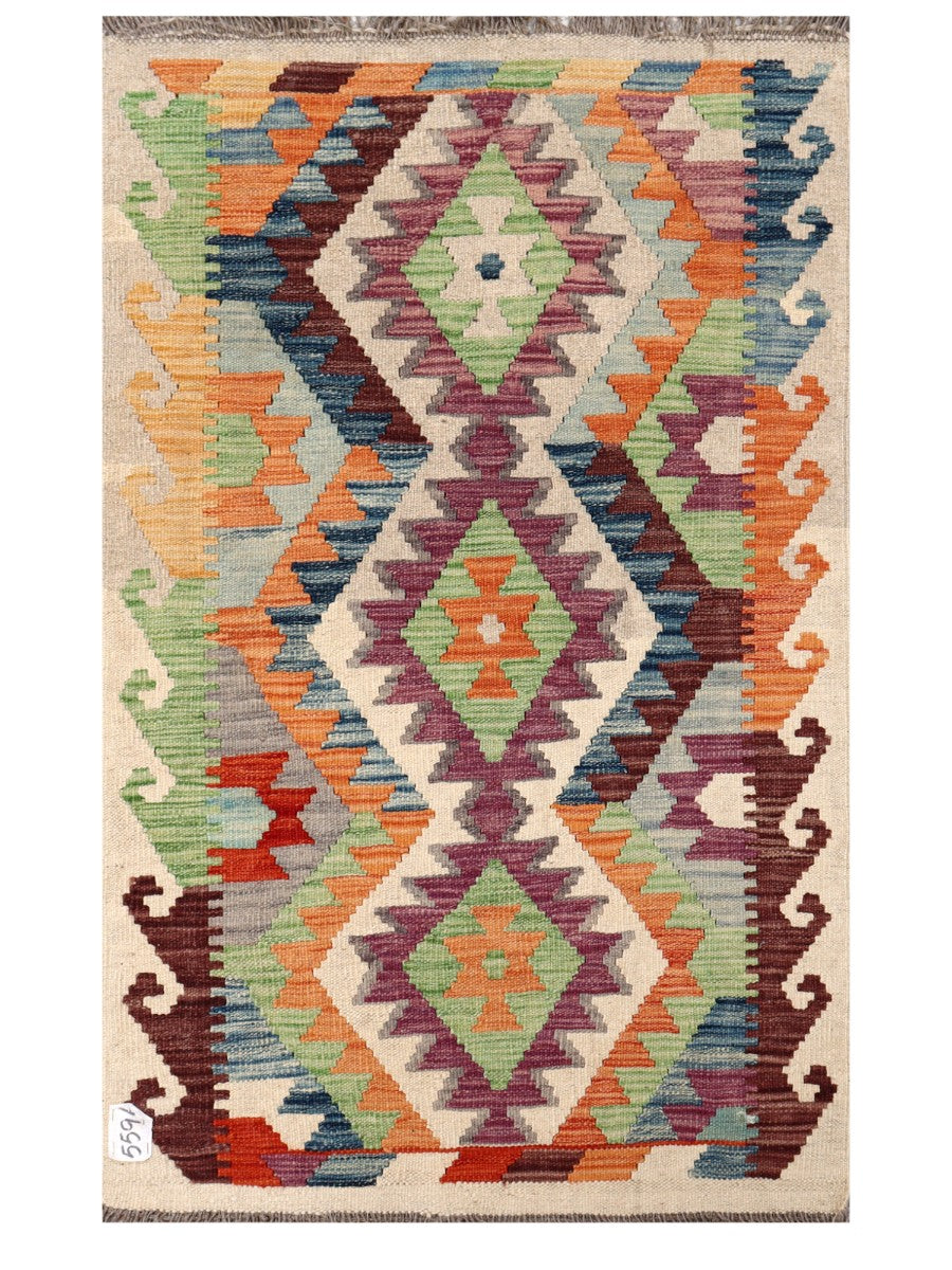 Maimana Afghanistan Kilim Rug 