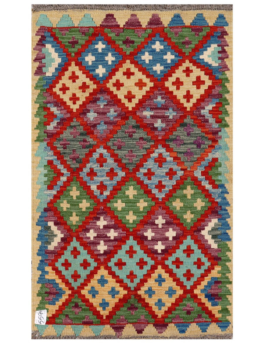 Maimana Afghanistan Kilim Rug 