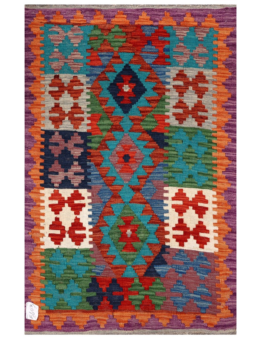 Maimana Afghanistan Kilim Rug 