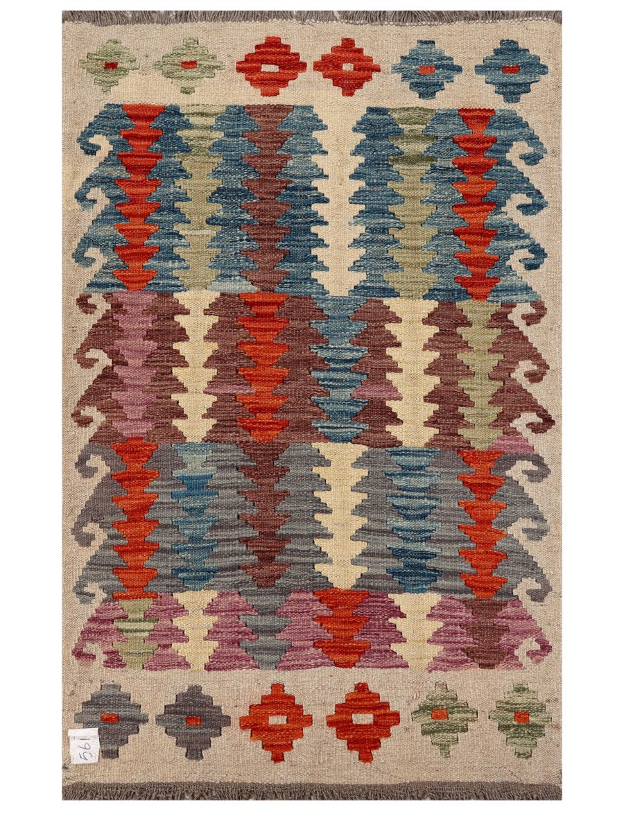 Maimana Afghanistan Kilim Rug 