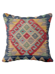 Afghan Kilim Cushion Cover - 45 x 45 cm