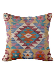 Afghan Kilim Cushion Cover - 45 x 45 cm