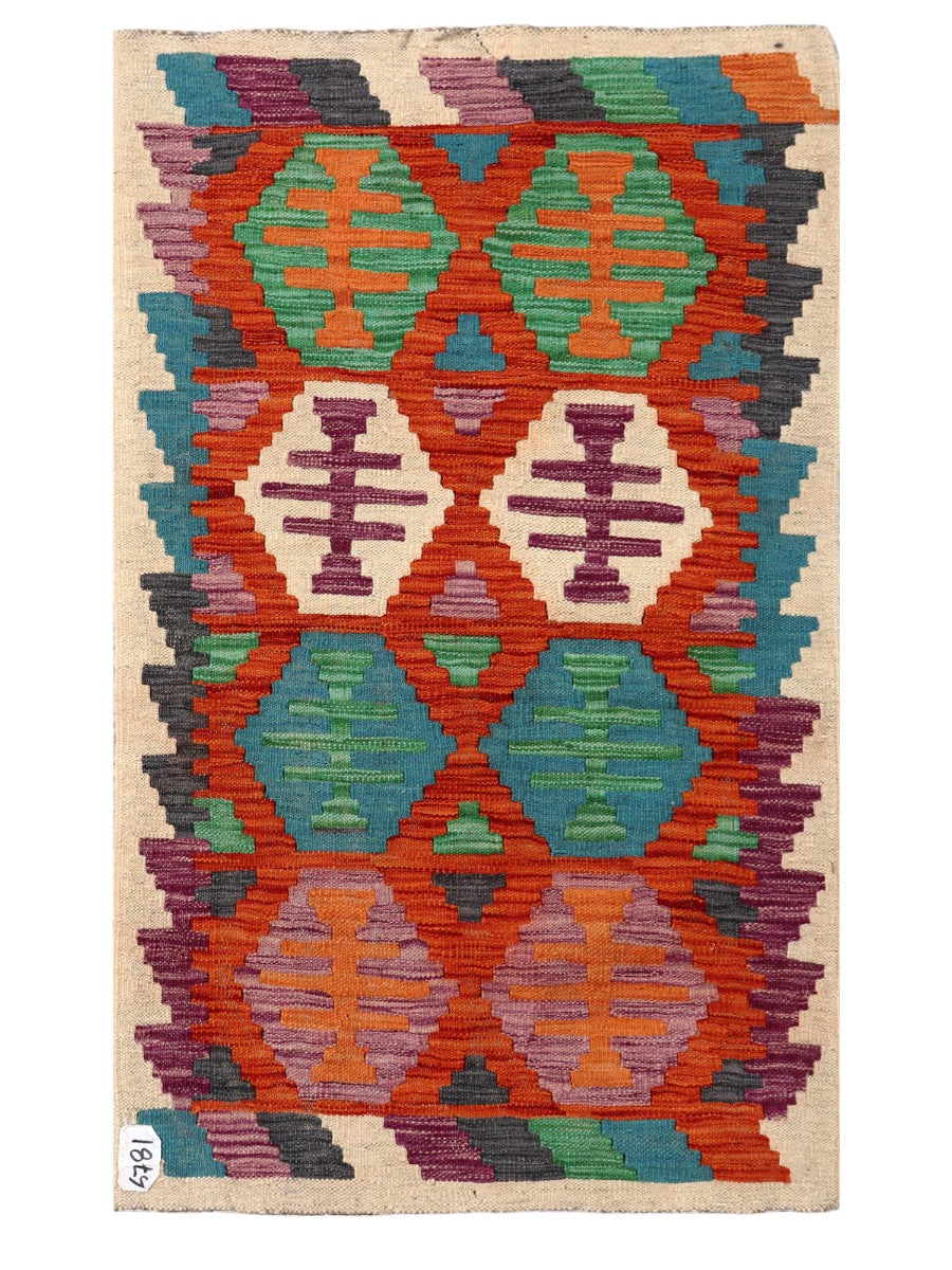 Maimana Afghanistan Kilim Rug 